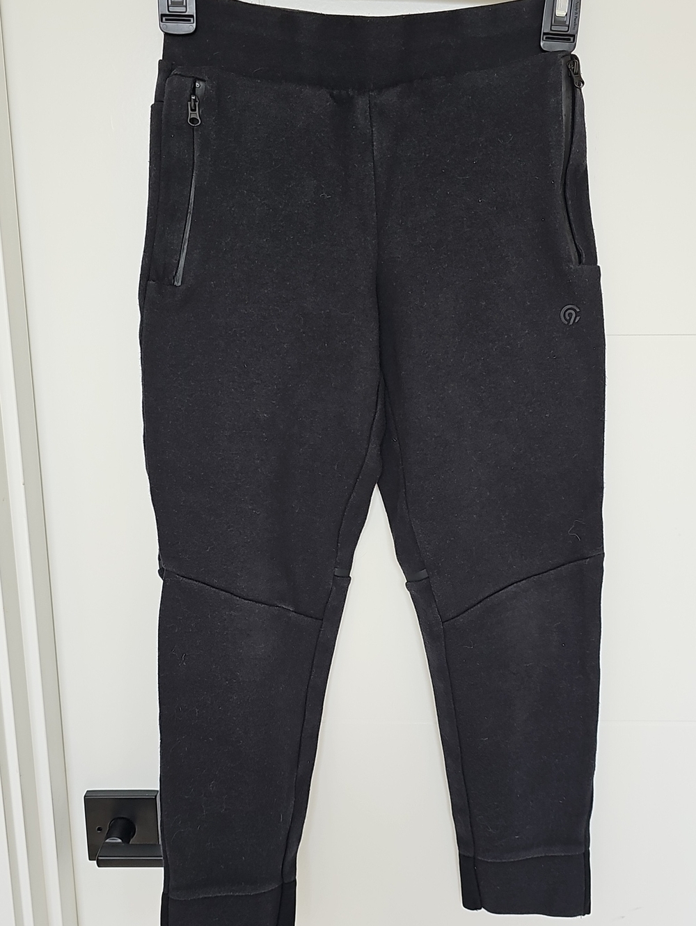 Champion Black Athletic Jogger Sweatpant Pants Boys M 8-10